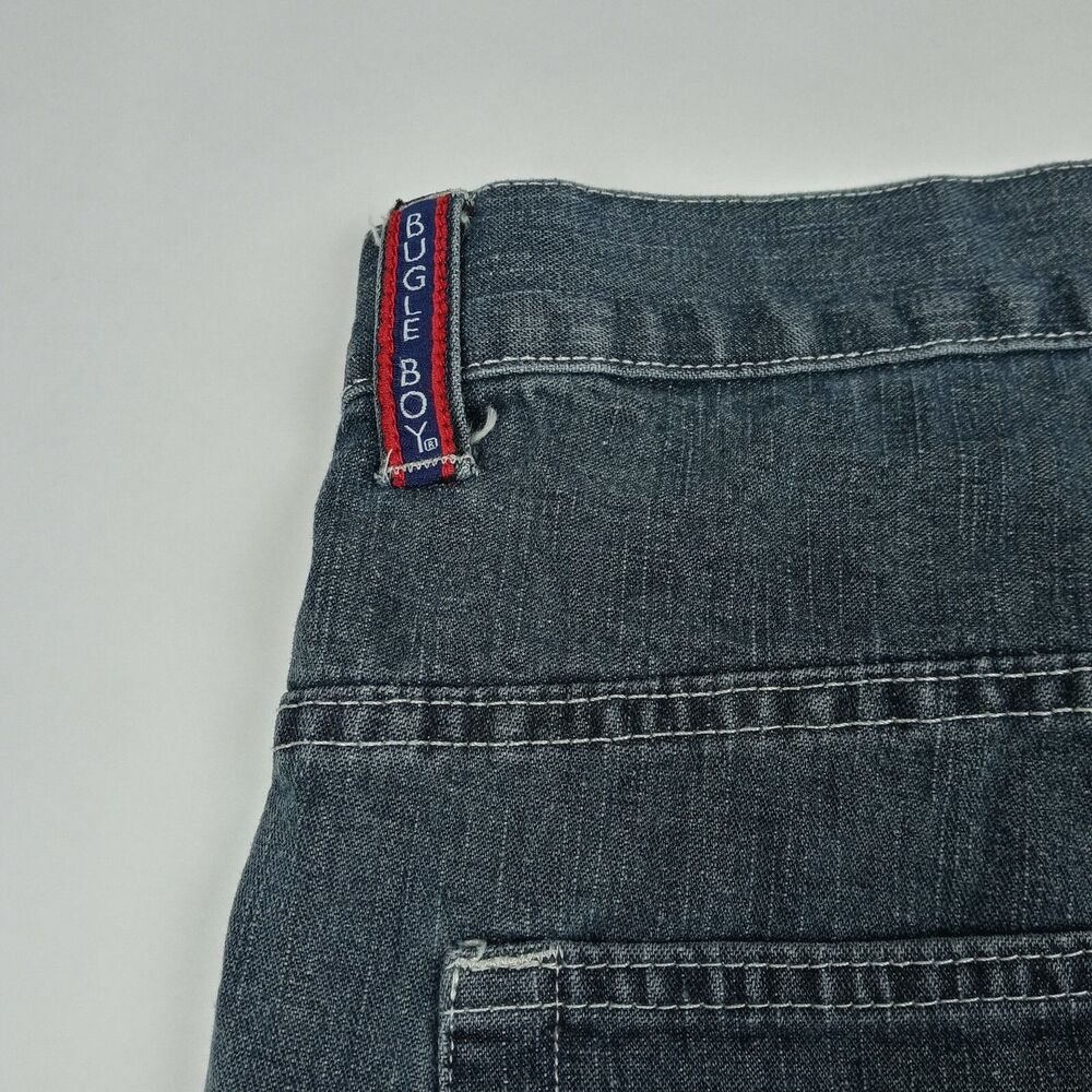 BUGLE BOY Vintage Denim Jean Shorts Jorts Men's Size 38 Casual - Picture 4 of 8